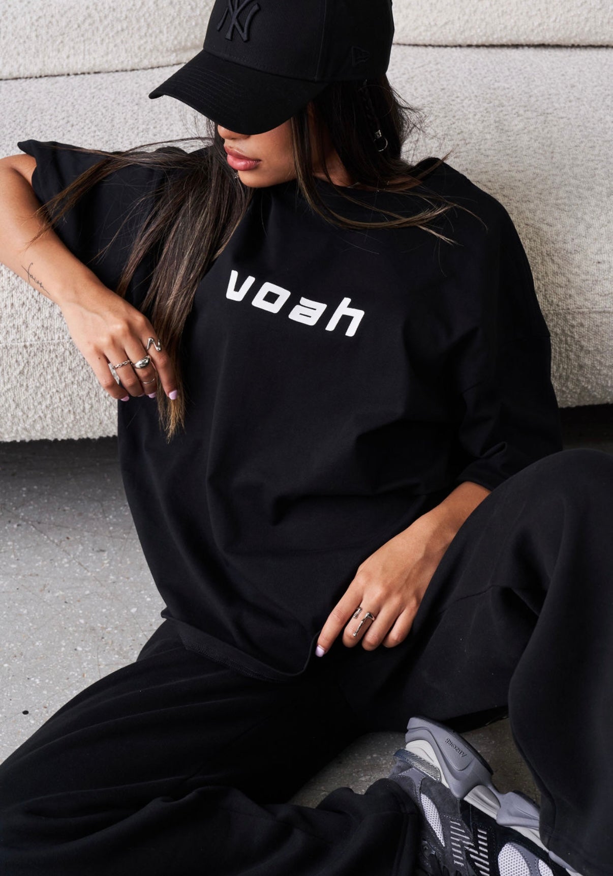 Unisex tee black